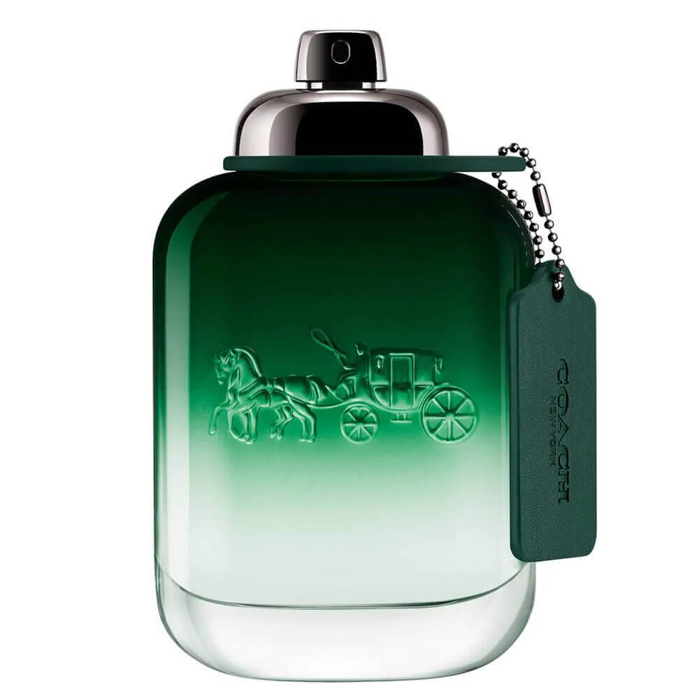 Coach Green Eau de Toilette 100 ml – Profumo Uomo Aromatico Verde Legnoso
