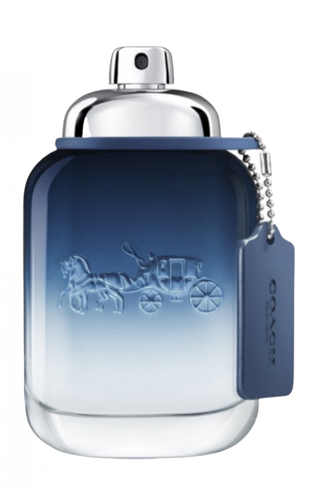 Coach Man Blue Eau de Toilette 100 ml – Profumo Uomo Aromatico Acquatico Fresco - Acque Profumeria