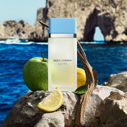 Dolce & Gabbana Light Blue Eau de Toilette 100 ml – Profumo Donna Fruttato Floreale - Acque Profumeria