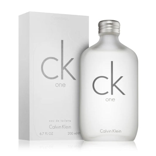 Calvin Klein CK One Eau de Toilette 200 ml – Profumo Unisex Agrumato Aromatico