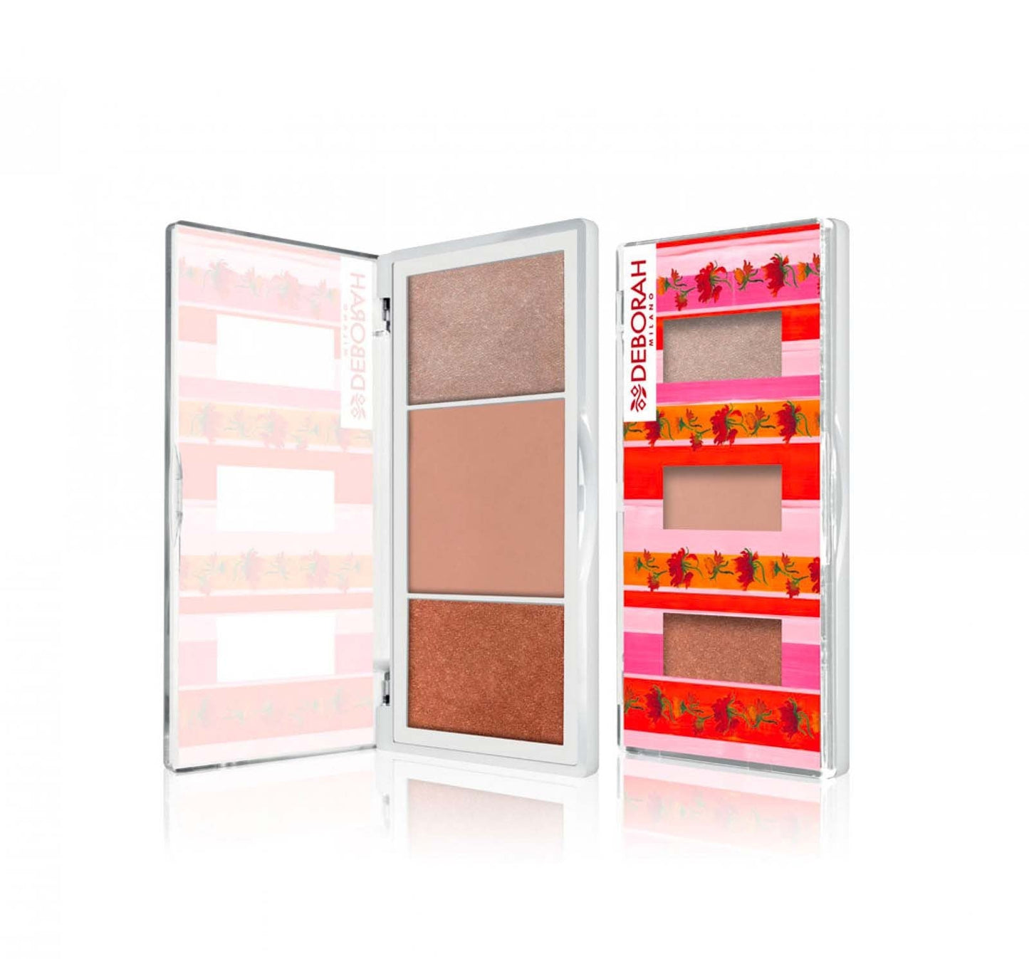 Deborah Milano Vogue Talents Palette Viso Illuminante, Fard e Terra Abbronzante