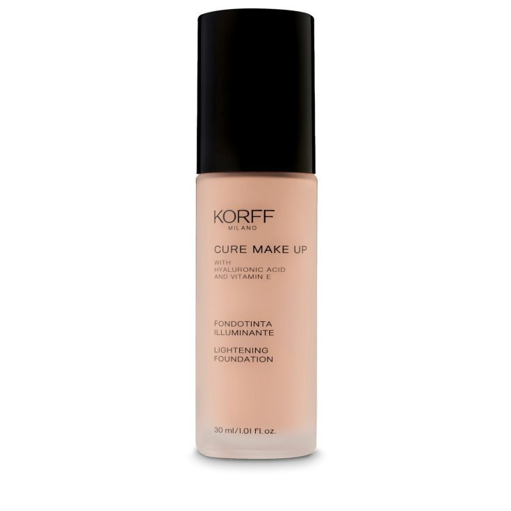 Korff Cure Make Up Fondotinta Fluido Illuminante Con Acido Ialuronico e Vitamina E SPF15 30 ml