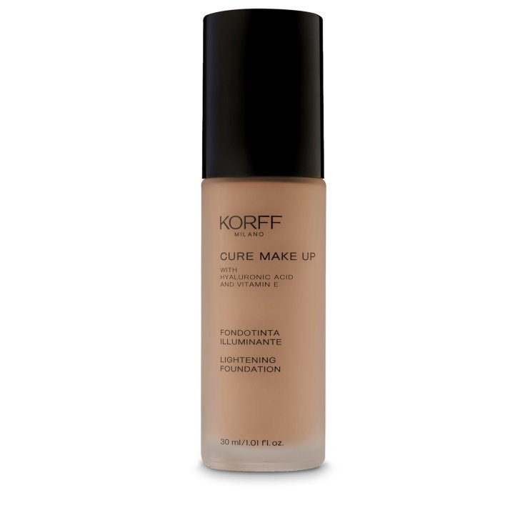 Korff Cure Make Up Fondotinta Fluido Illuminante Con Acido Ialuronico e Vitamina E SPF15 30 ml