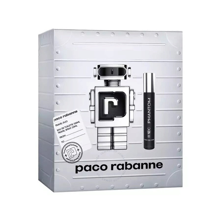 PacoRabanne-Phantom-EaudeToilette-100ml-20ml-Profumo-Uomo-Aromatico-Fougere-Futuristico