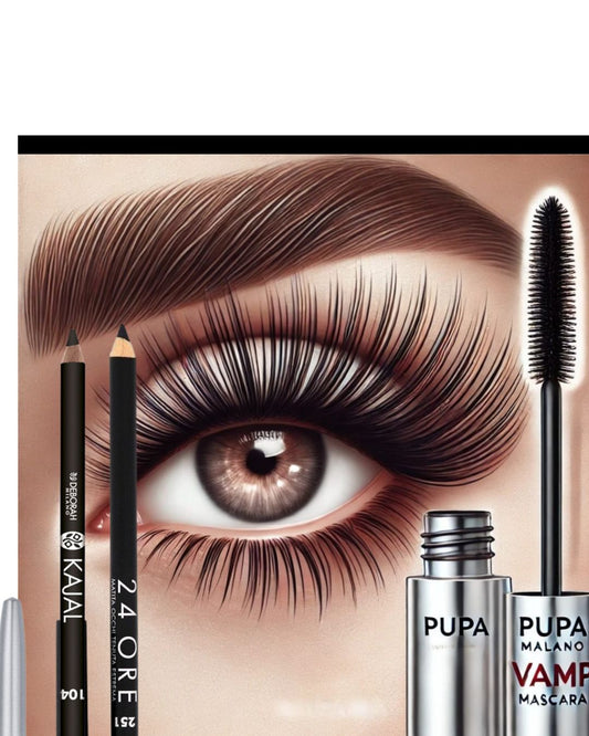 Kit Occhi Completo – Pupa Vamp Mascara + Deborah Matita 24 Ore + Kajal