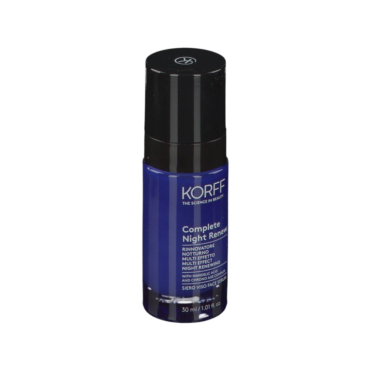 Siero Viso Notturno Korff Complete Night Renew 30ml – Multi-Effetto Rigenerante Anti-Età