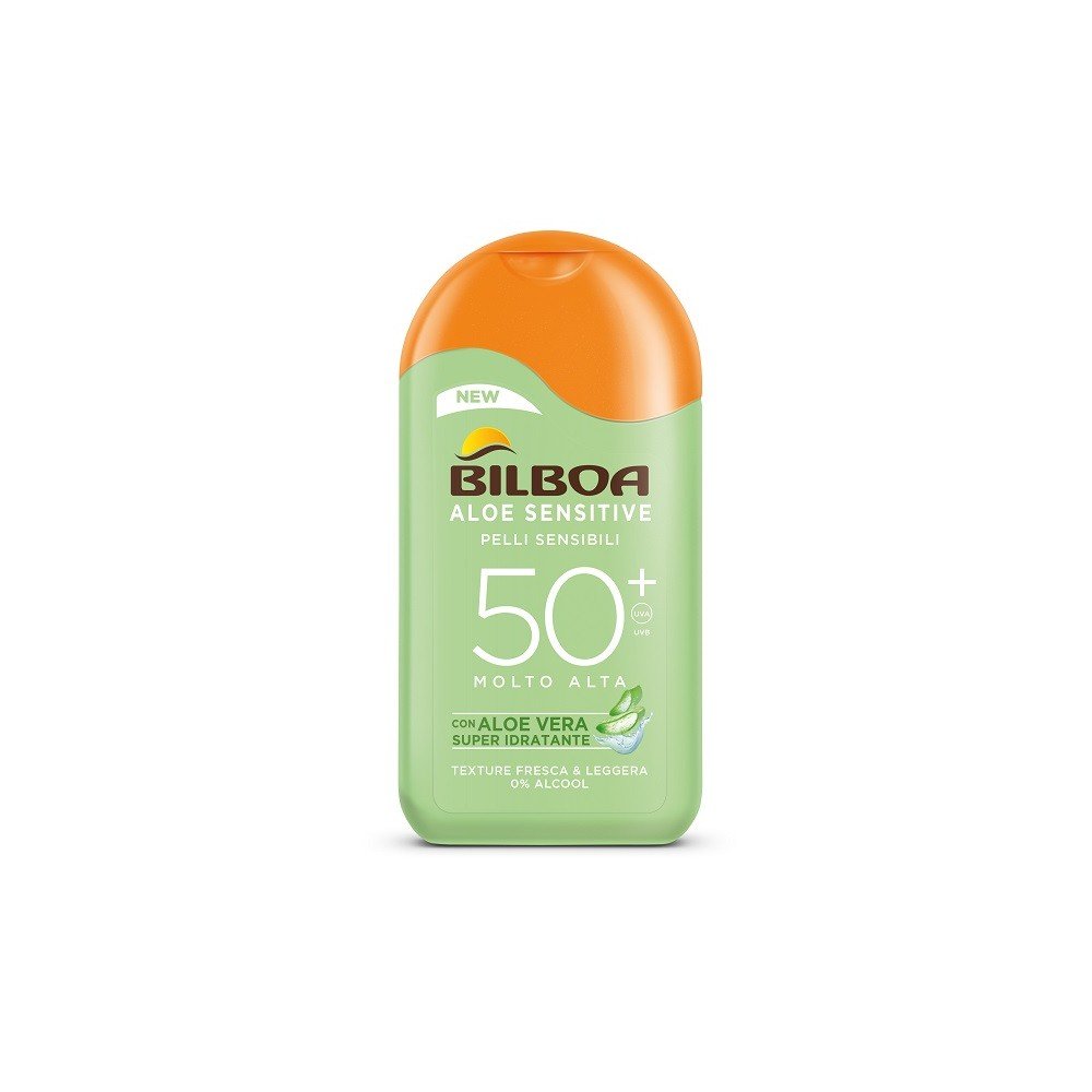Bilboa Aloe Latte Solare SPF30 200ml – Latte Solare Protezione Media Idratante - 100ml Profumeria