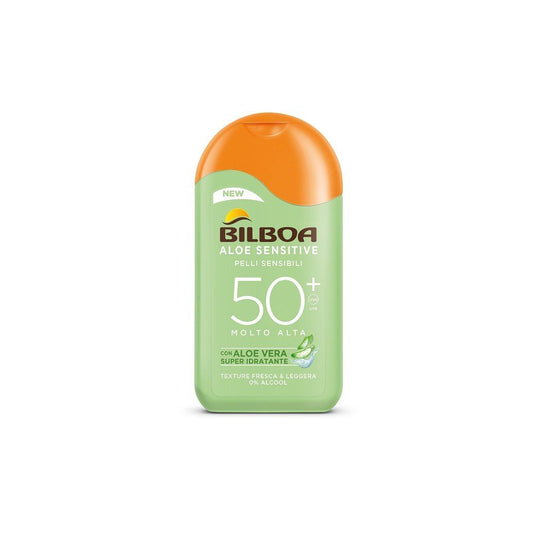 Bilboa Aloe Latte Solare SPF30 200ml – Latte Solare Protezione Media Idratante - 100ml Profumeria