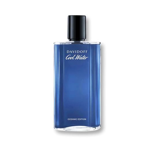 Davidoff Cool Water Oceanic Edition for Him Eau de Toilette 125 ml – Profumo Uomo Legnoso Acquatico Fresco