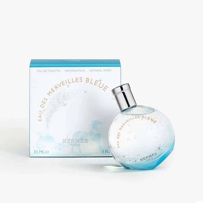 Hermes - Eau des Merveilles Bleue Eau de Toilette – Profumo Donna Legnoso Aromatico Marino