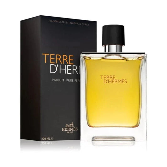 Hermès Terre d'Hermès Parfum Pure Parfum – Profumo Uomo Legnoso Speziato Minerale 