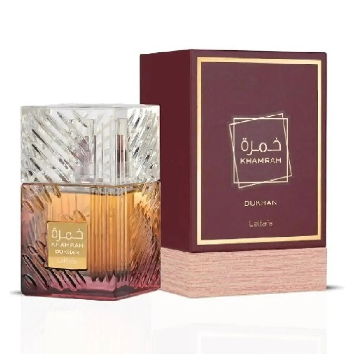 Lattafa Khamrah Dukhan Eau de Parfum 100 ml – Profumo Unisex Orientale Speziato - 100ml Profumeria