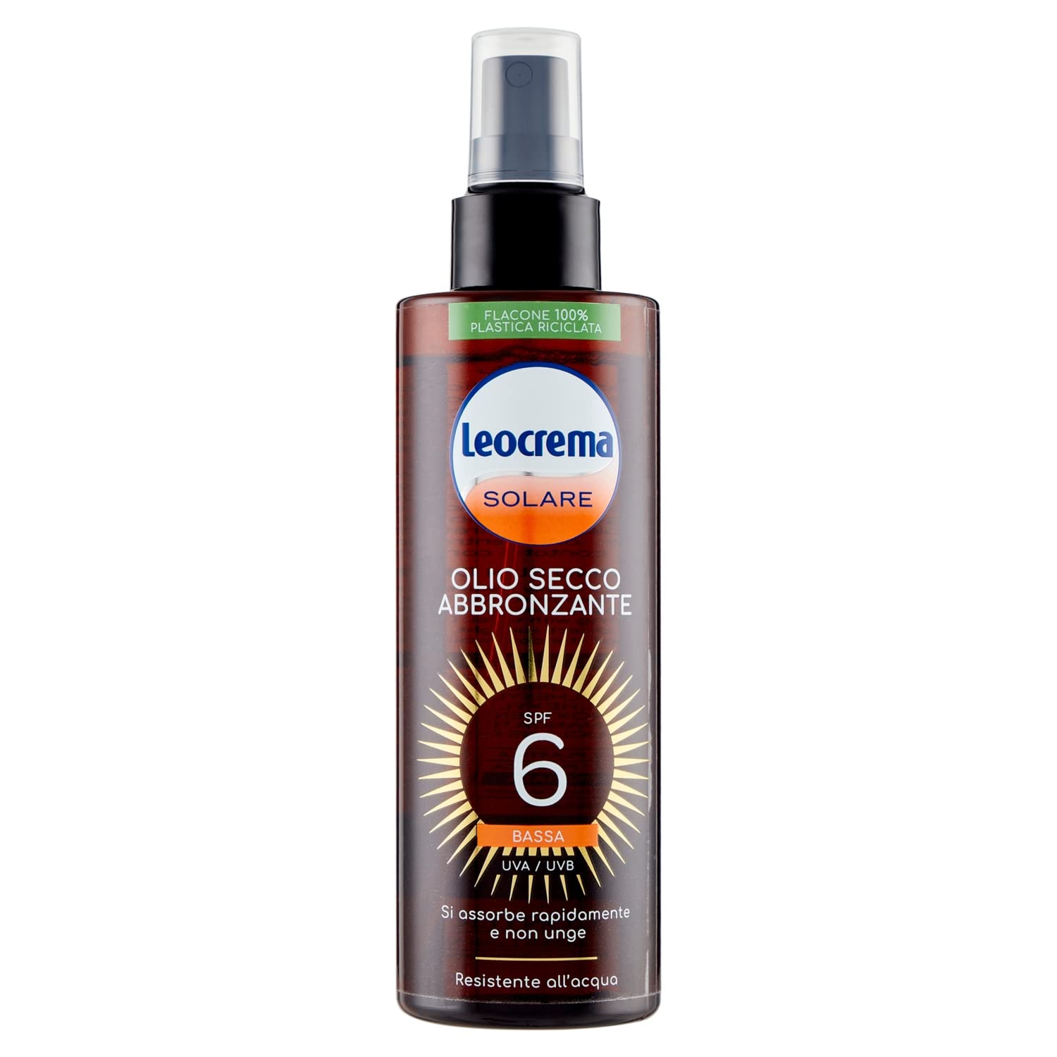 Leocrema Olio secco abbronzante spf6