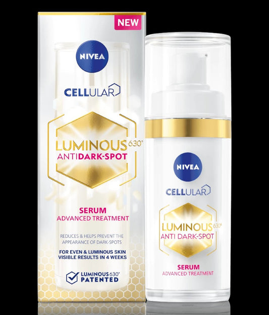 Nivea Cellular Luminous 630 Anti-Macchie Siero Trattamento Avanzato - 100ml Profumeria