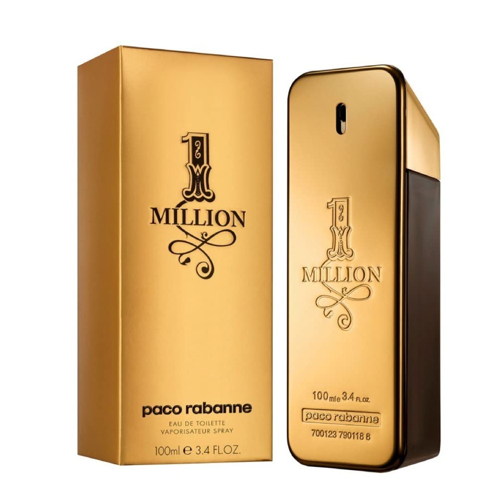 Paco Rabanne 1 Million Eau de Toilette 100 ml – Profumo Uomo Speziato Legnoso Lussuoso