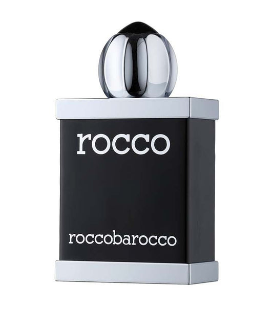 Rocco Barocco Rocco Black Eau de Toilette 100 ml – Profumo Uomo Orientale Speziato Legnoso - Acque Profumeria
